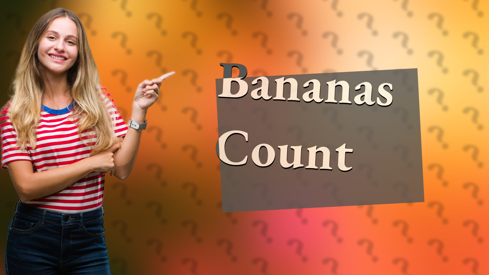 Bananas Count