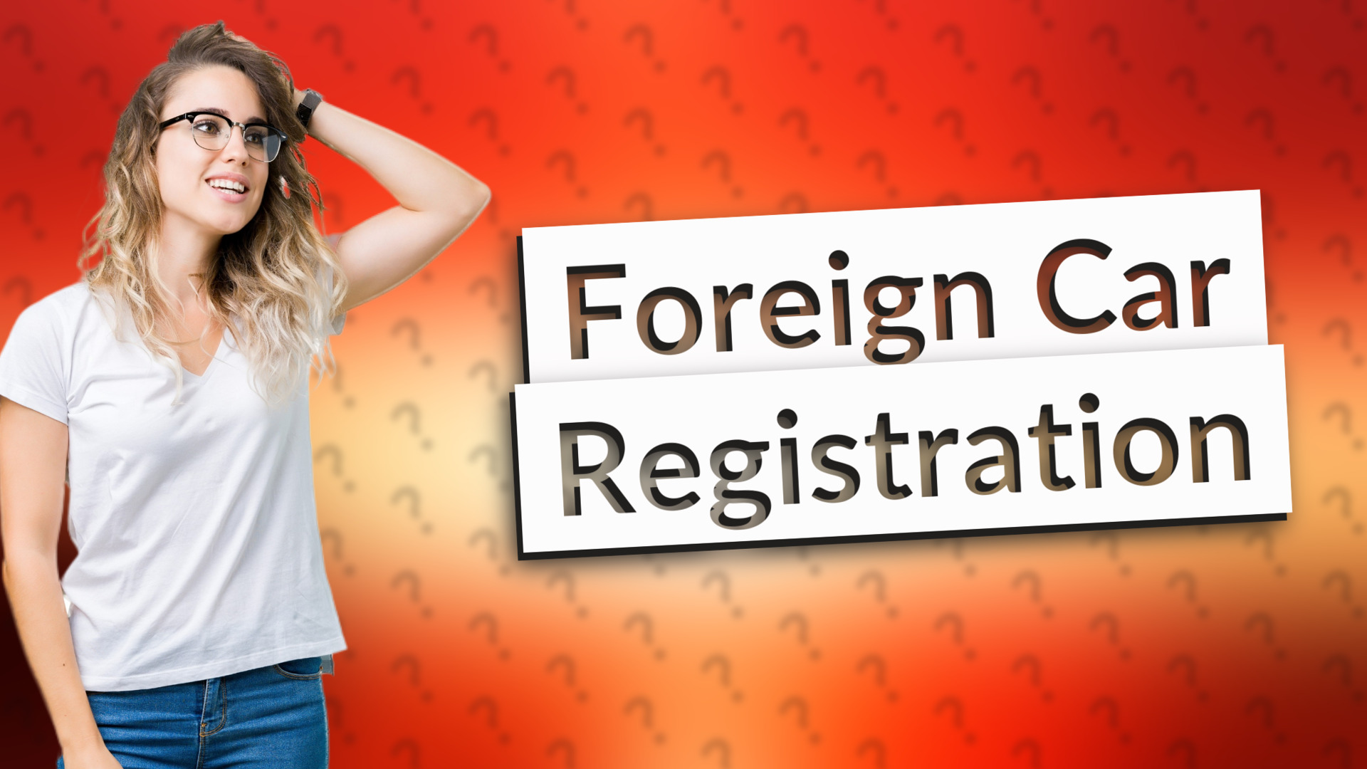 Foreign Car Registration