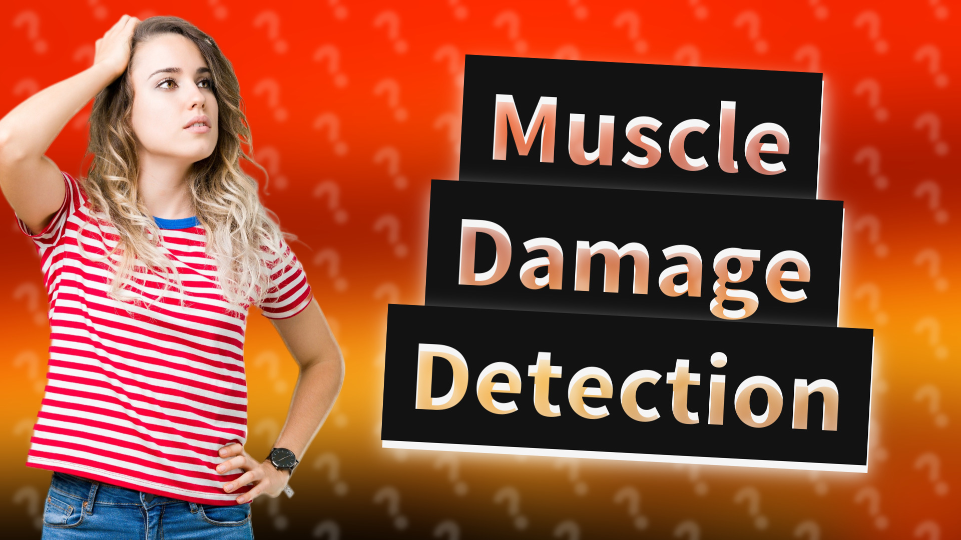 Muscle Damage Detection