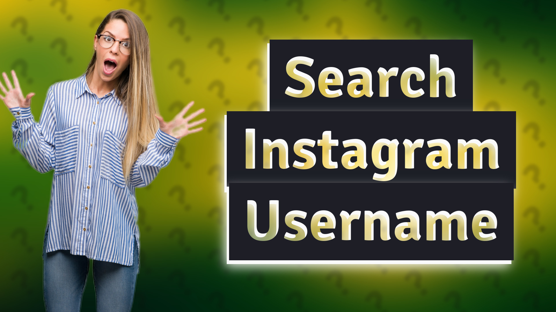 Search Instagram Username