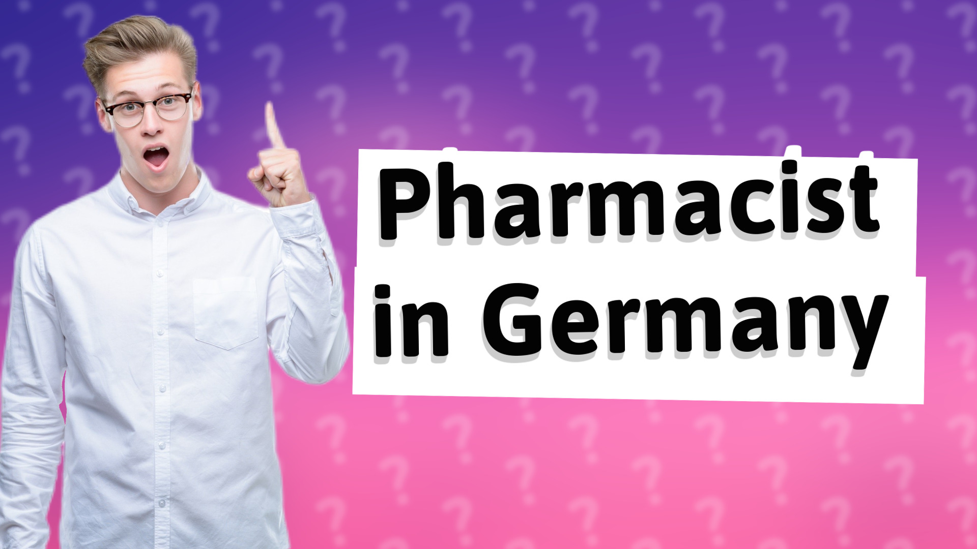 Pharmacist in Germany