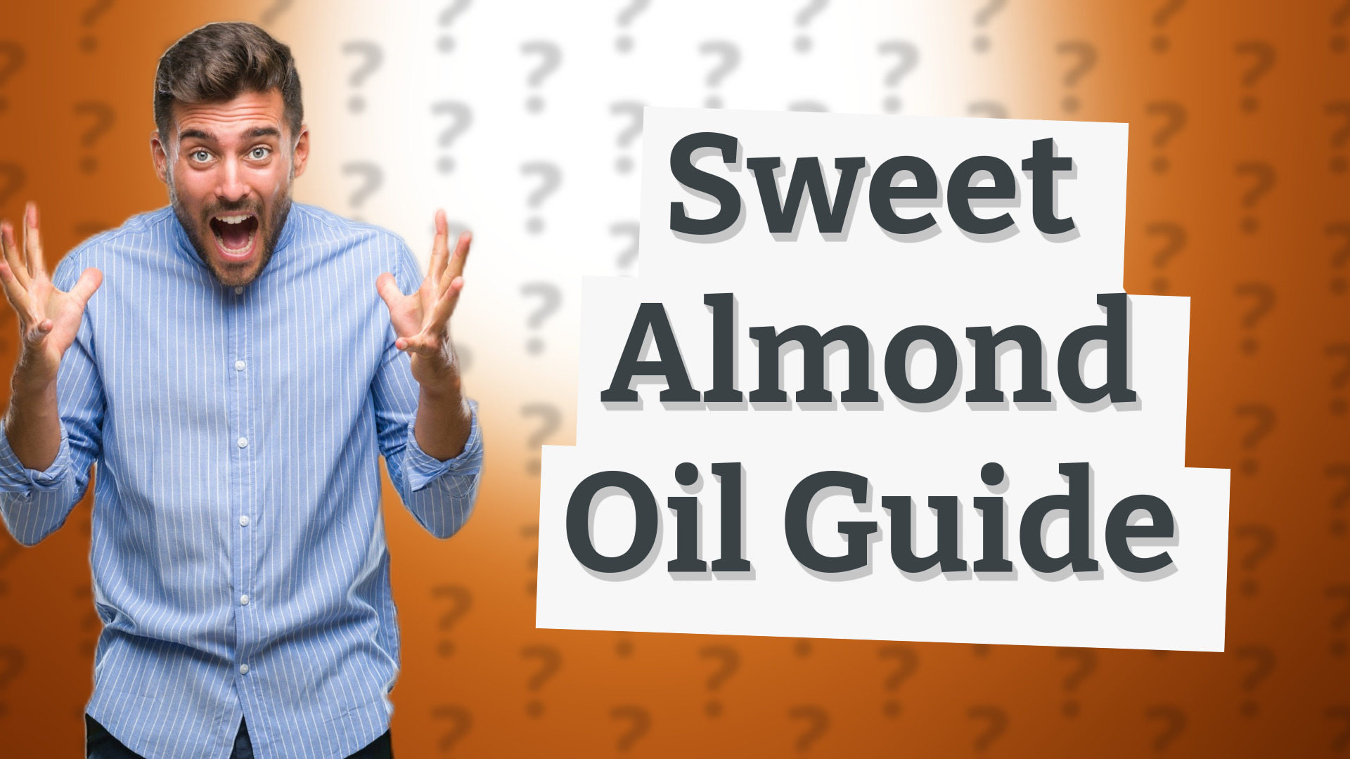Sweet Almond Oil Guide