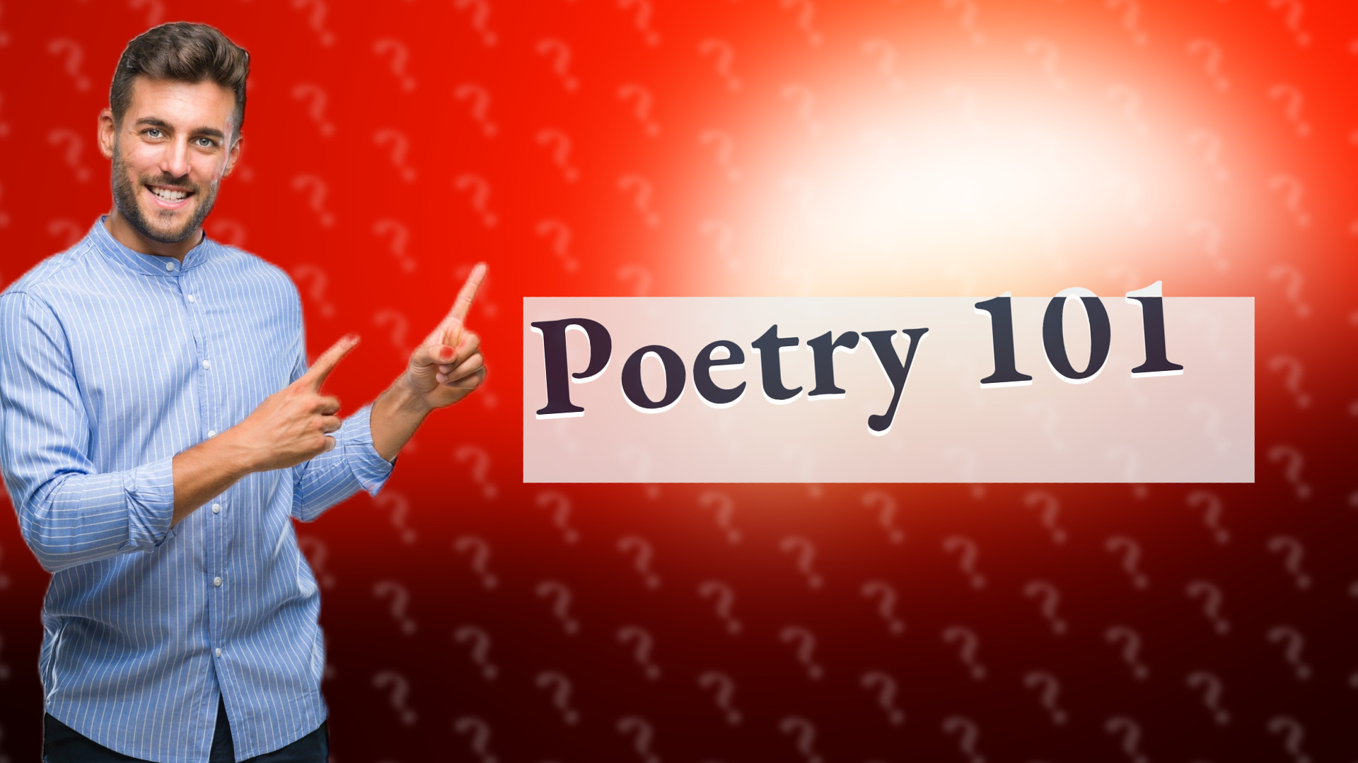 Poetry 101