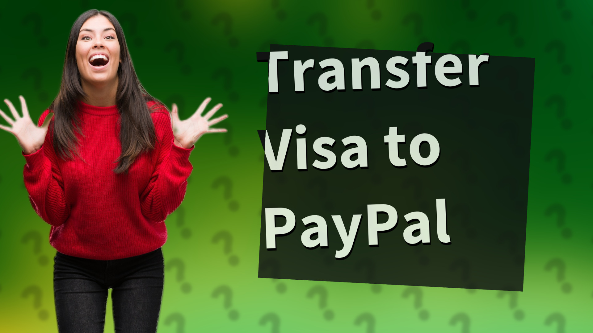 Transfer Visa to PayPal