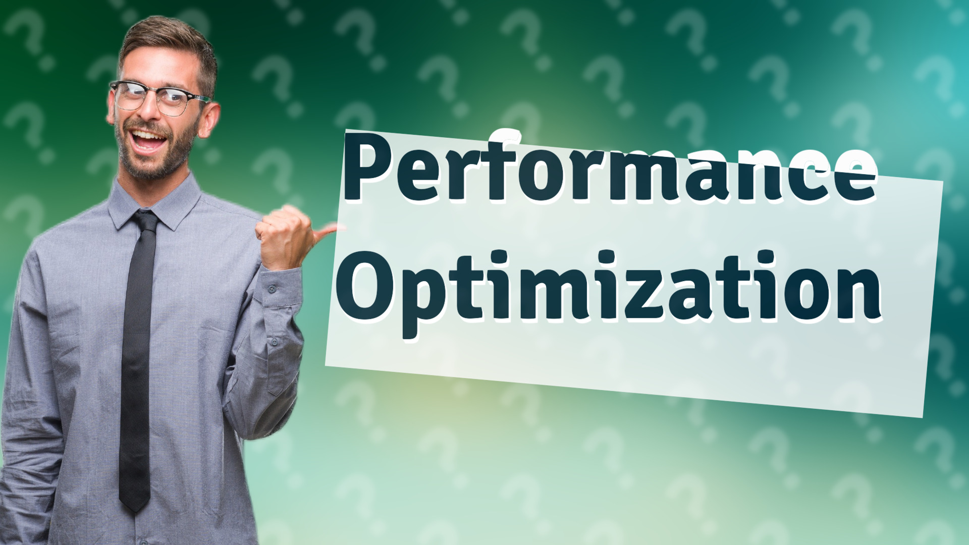 Performance Optimization