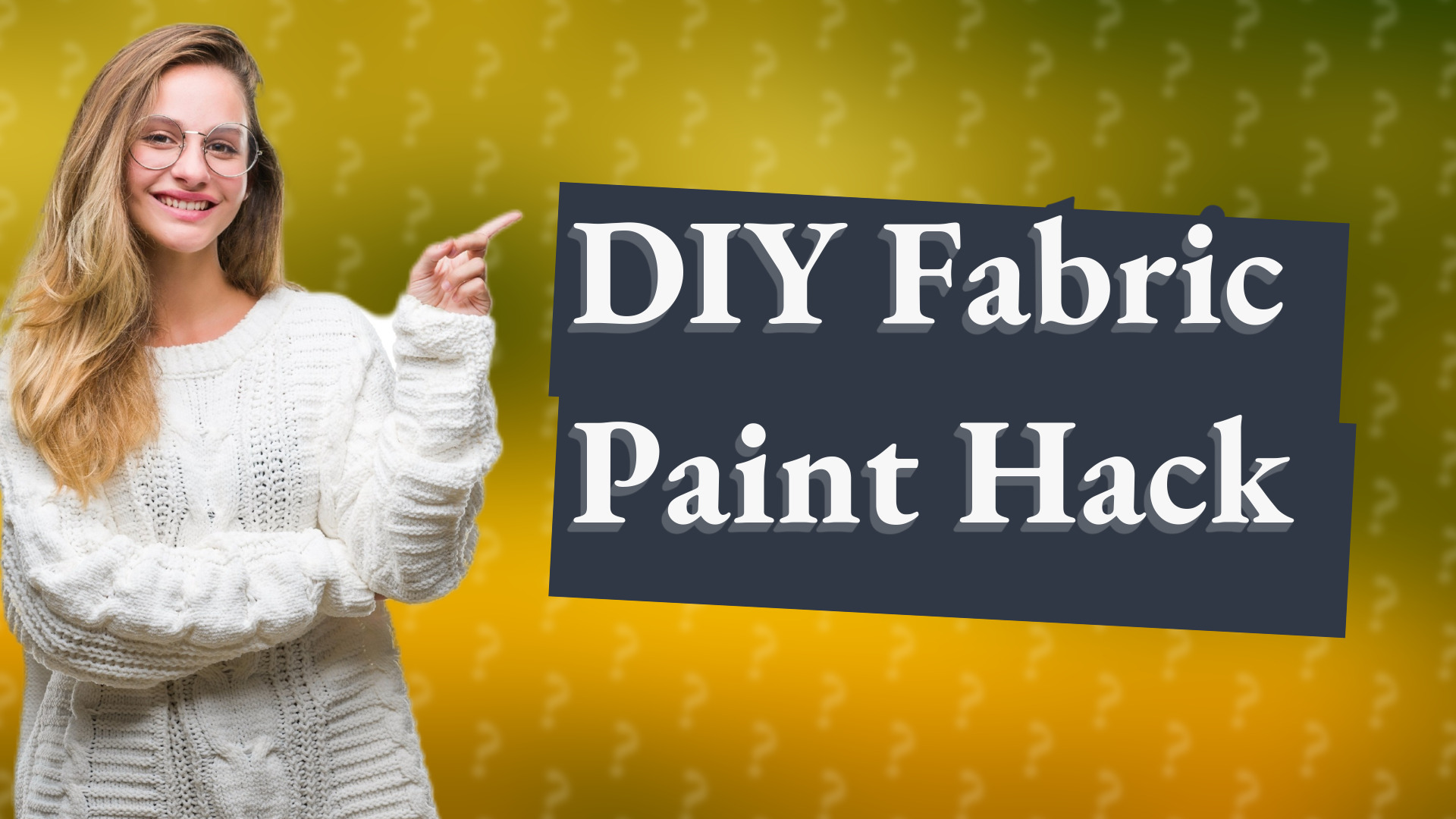 DIY Fabric Paint Hack