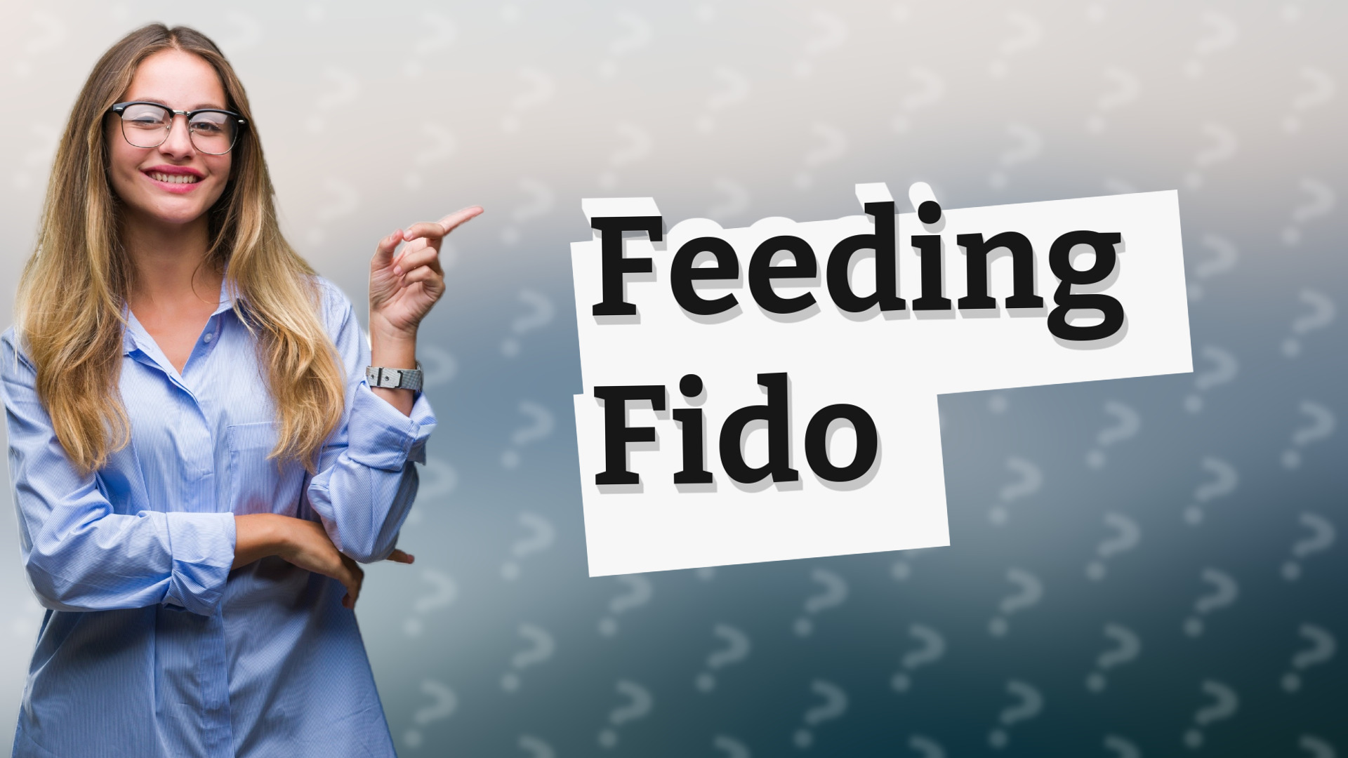 Feeding Fido