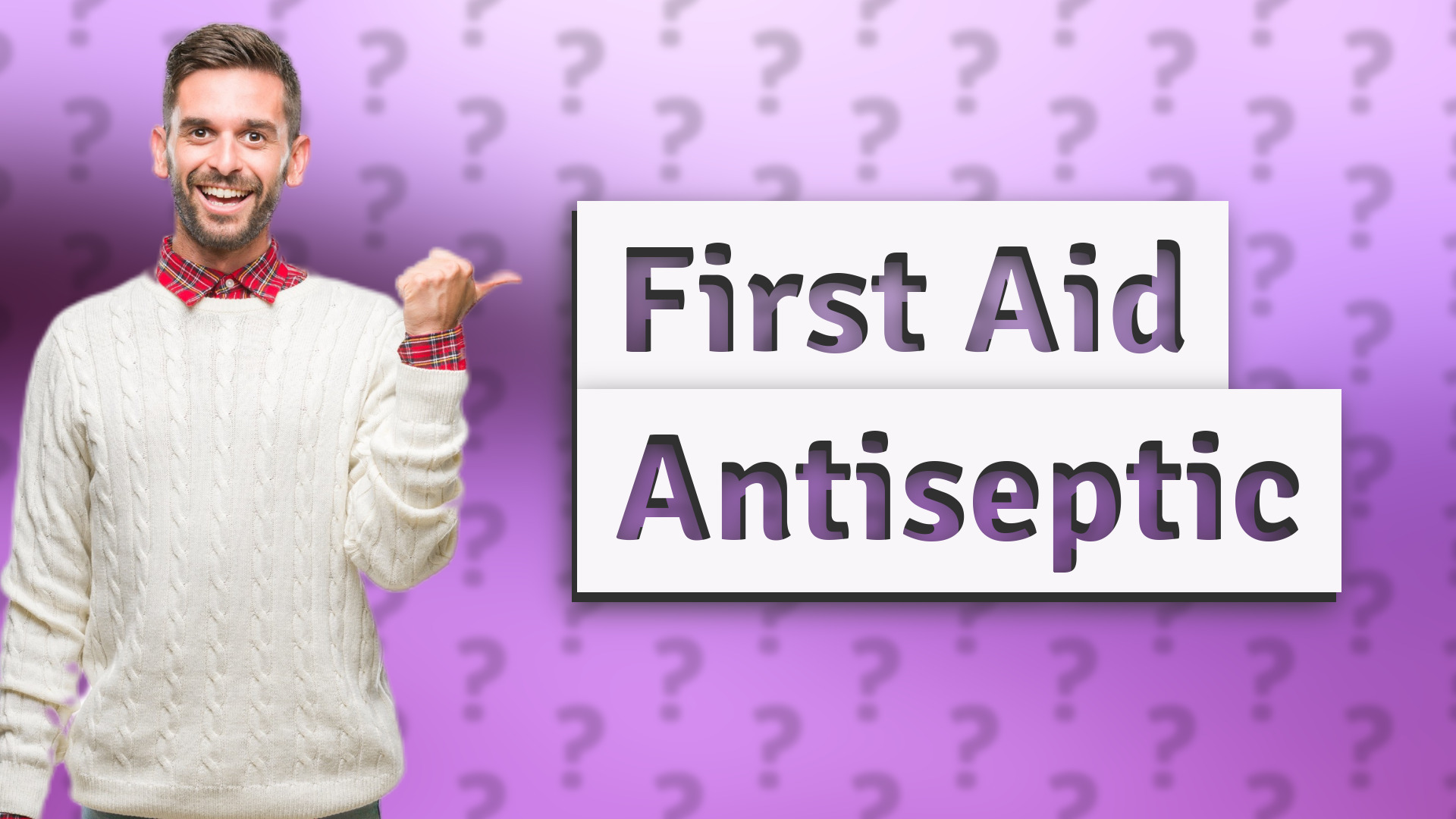 First Aid Antiseptic