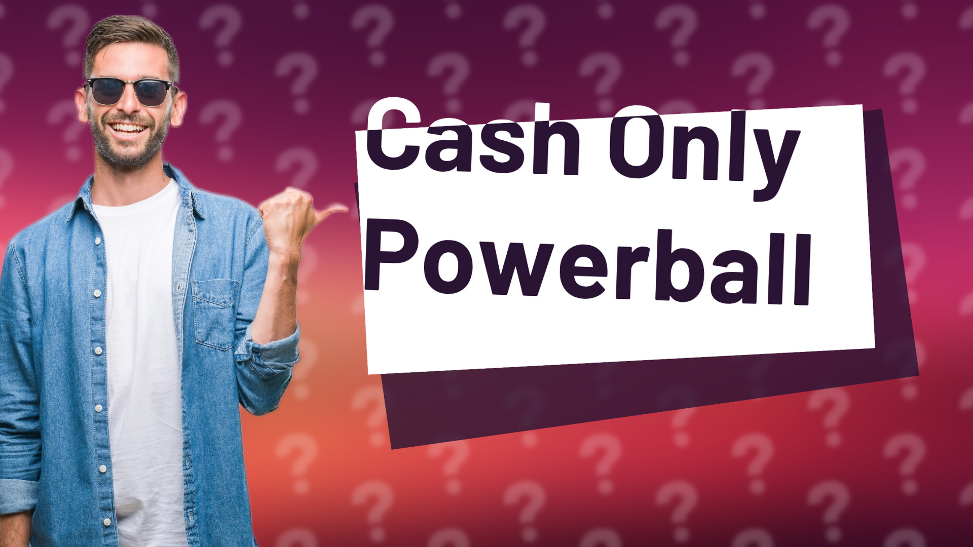 Cash Only Powerball