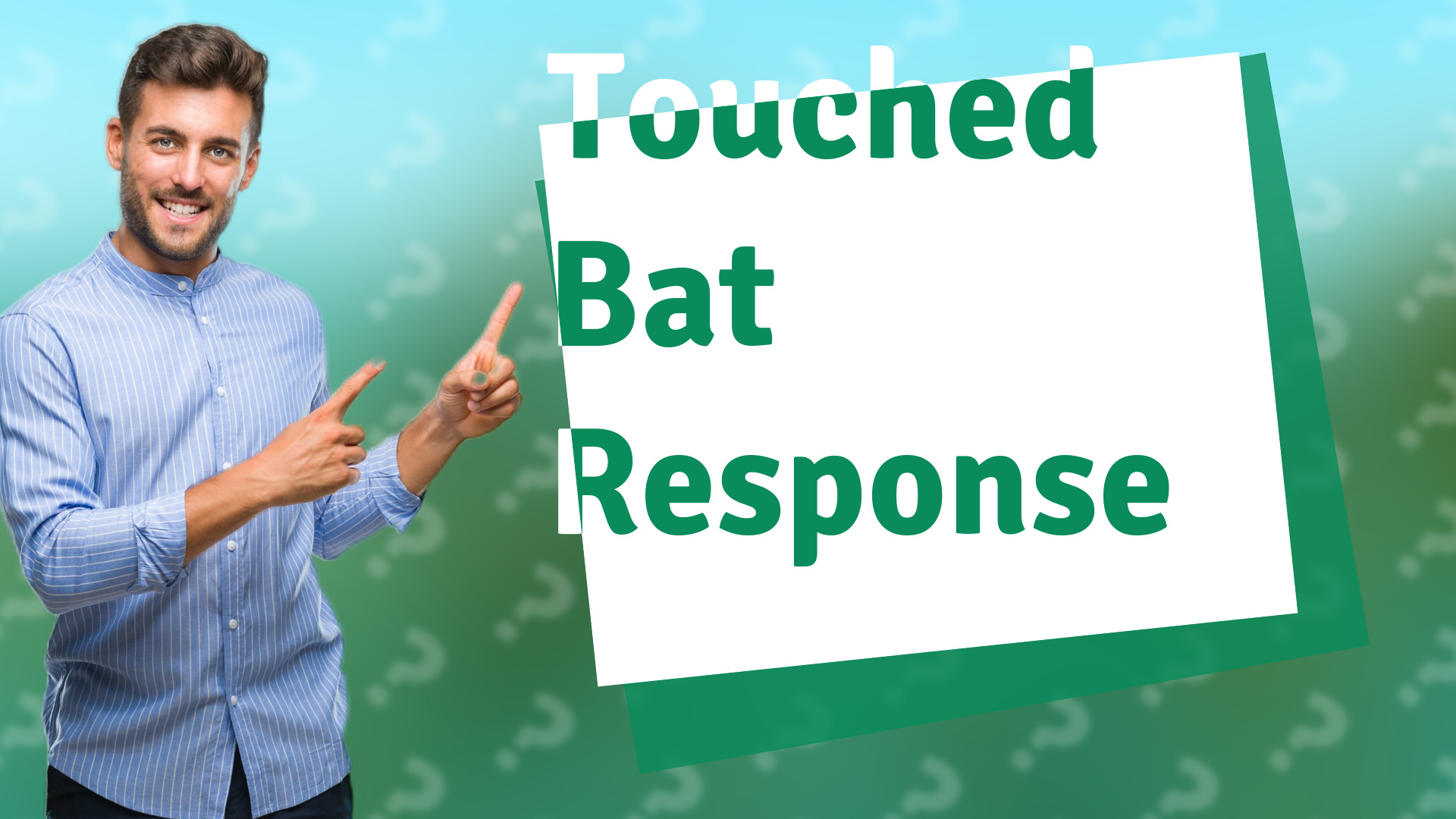 Touched Bat Response