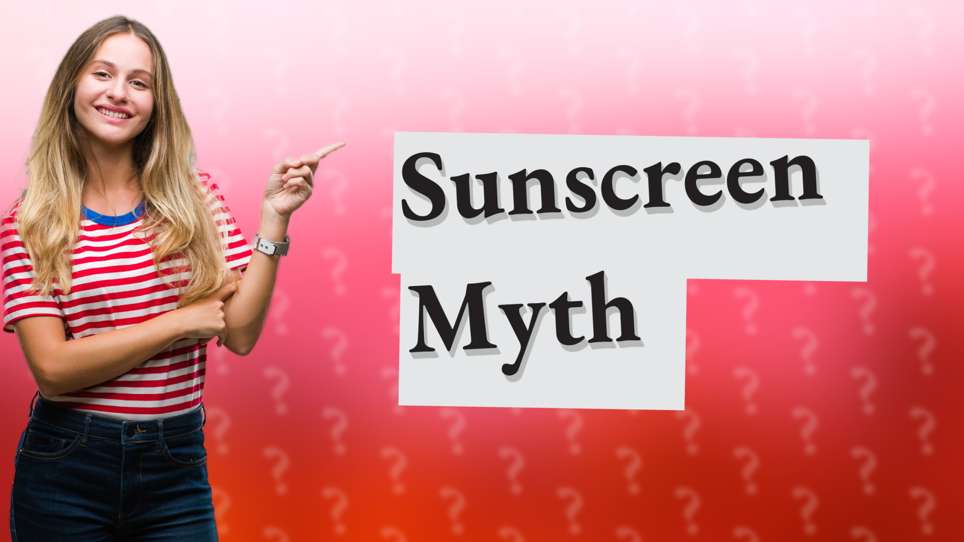 Sunscreen Myth