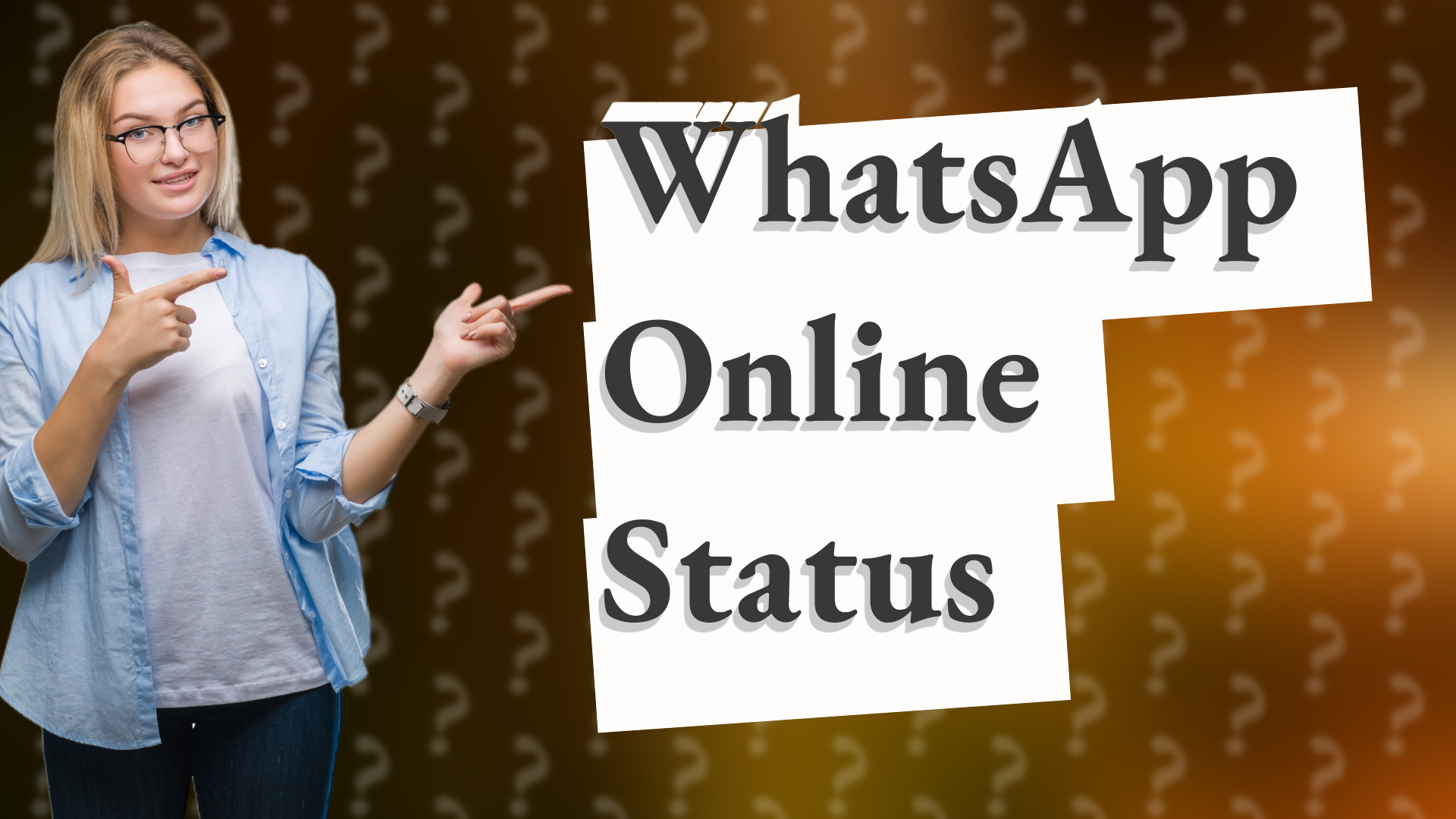 WhatsApp Online Status