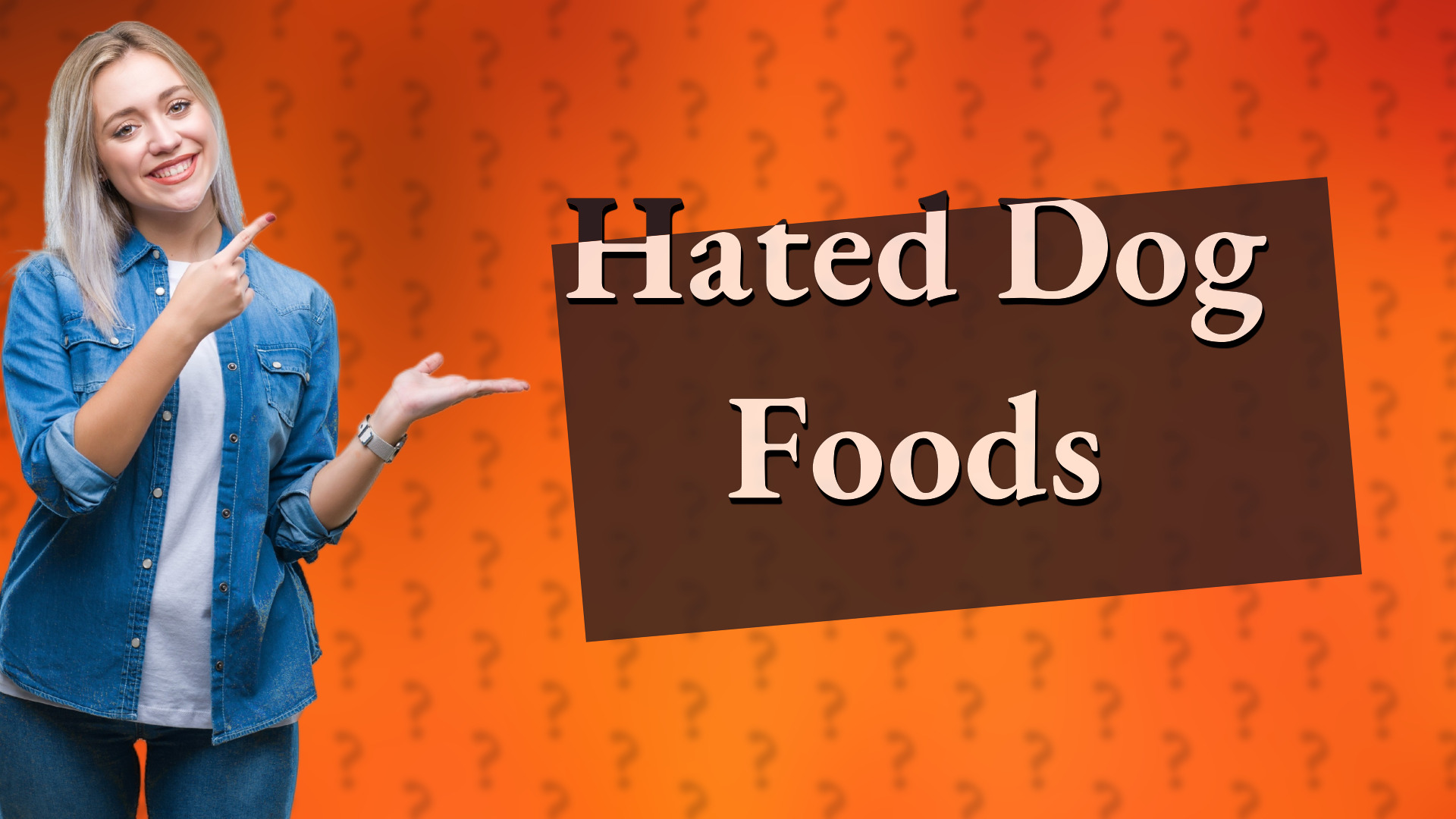 Hated Dog Foods