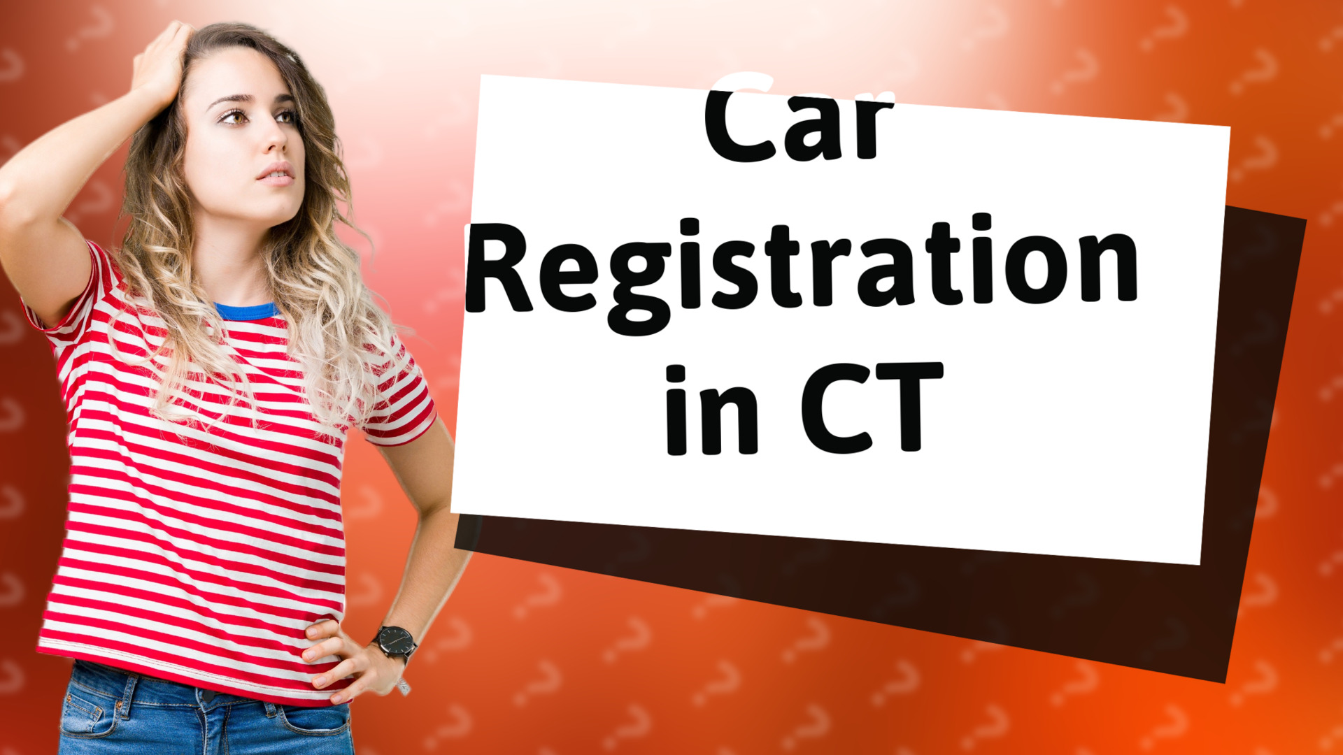 Car Registration in CT