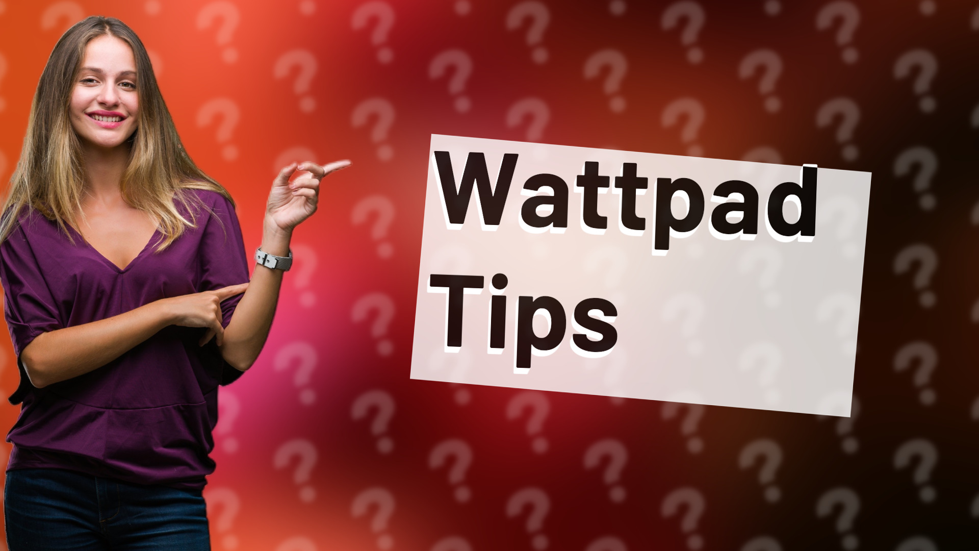 Wattpad Tips