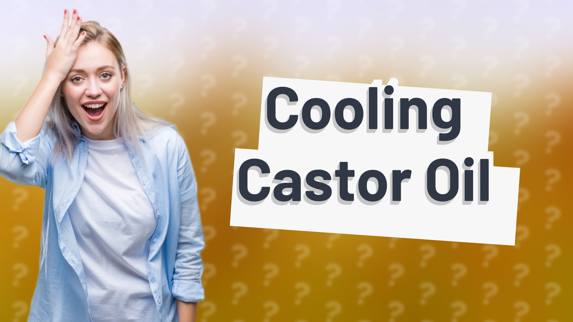 Cooling Castor Oil