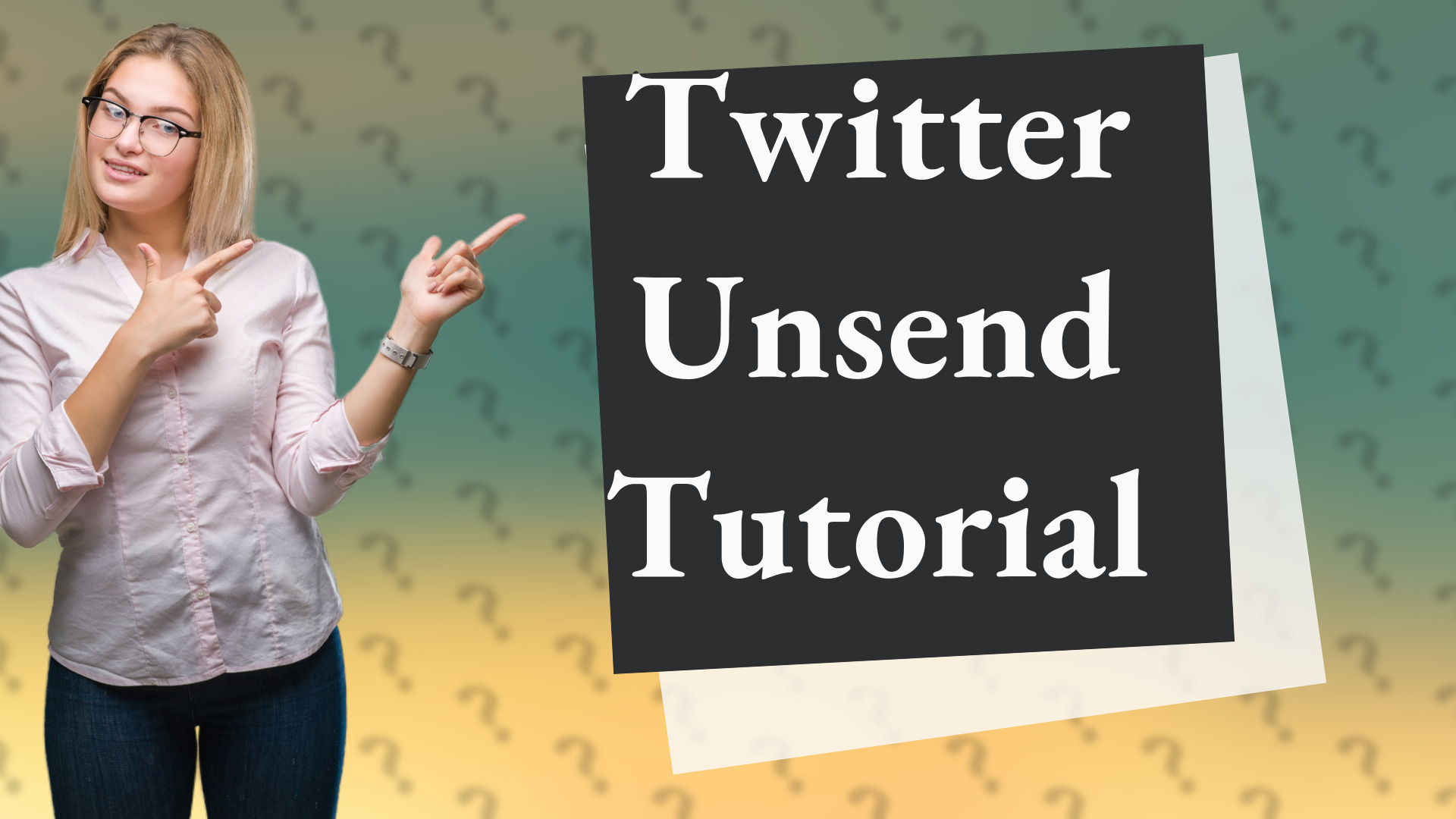 Twitter Unsend Tutorial