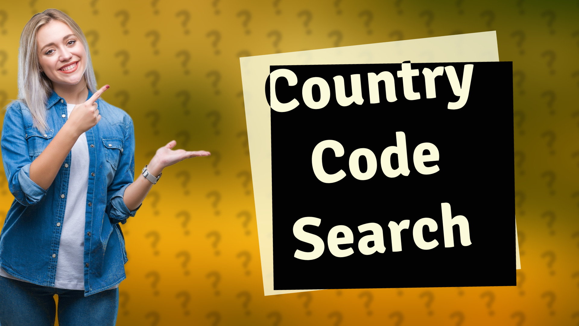 Country Code Search