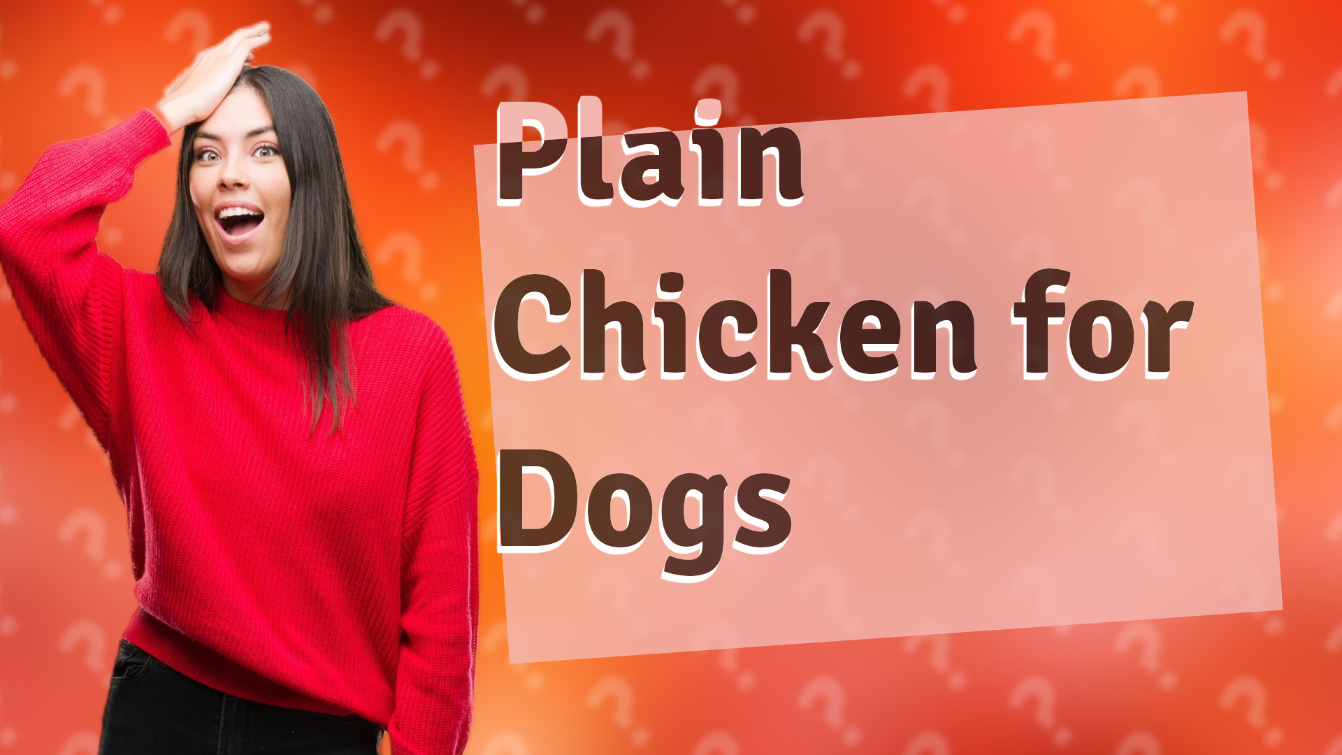 Plain Chicken for Dogs