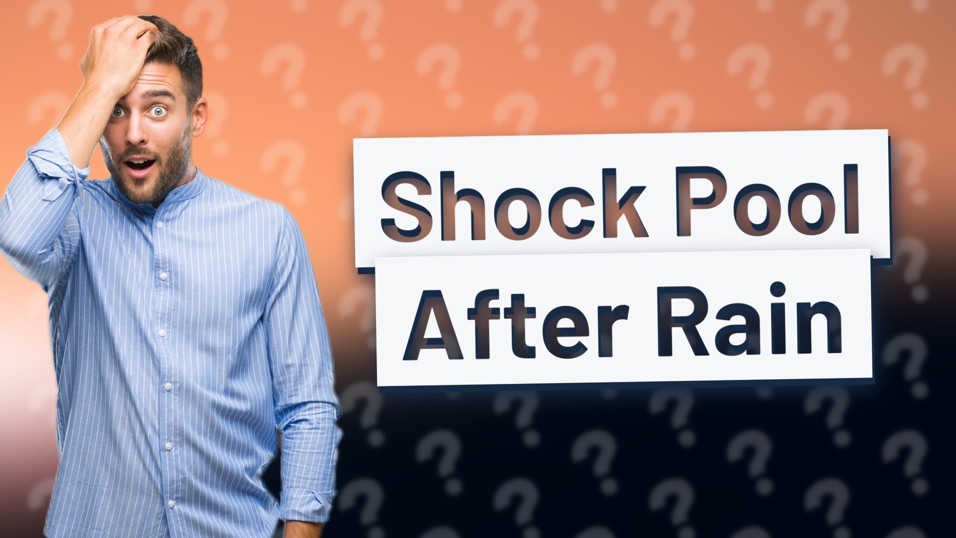 Shock Pool After Rain