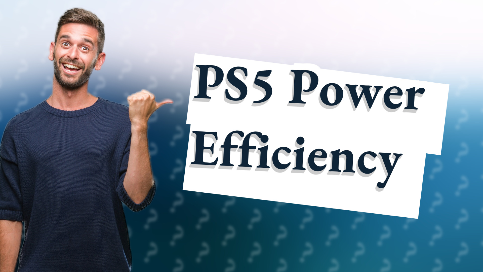 PS5 Power Efficiency