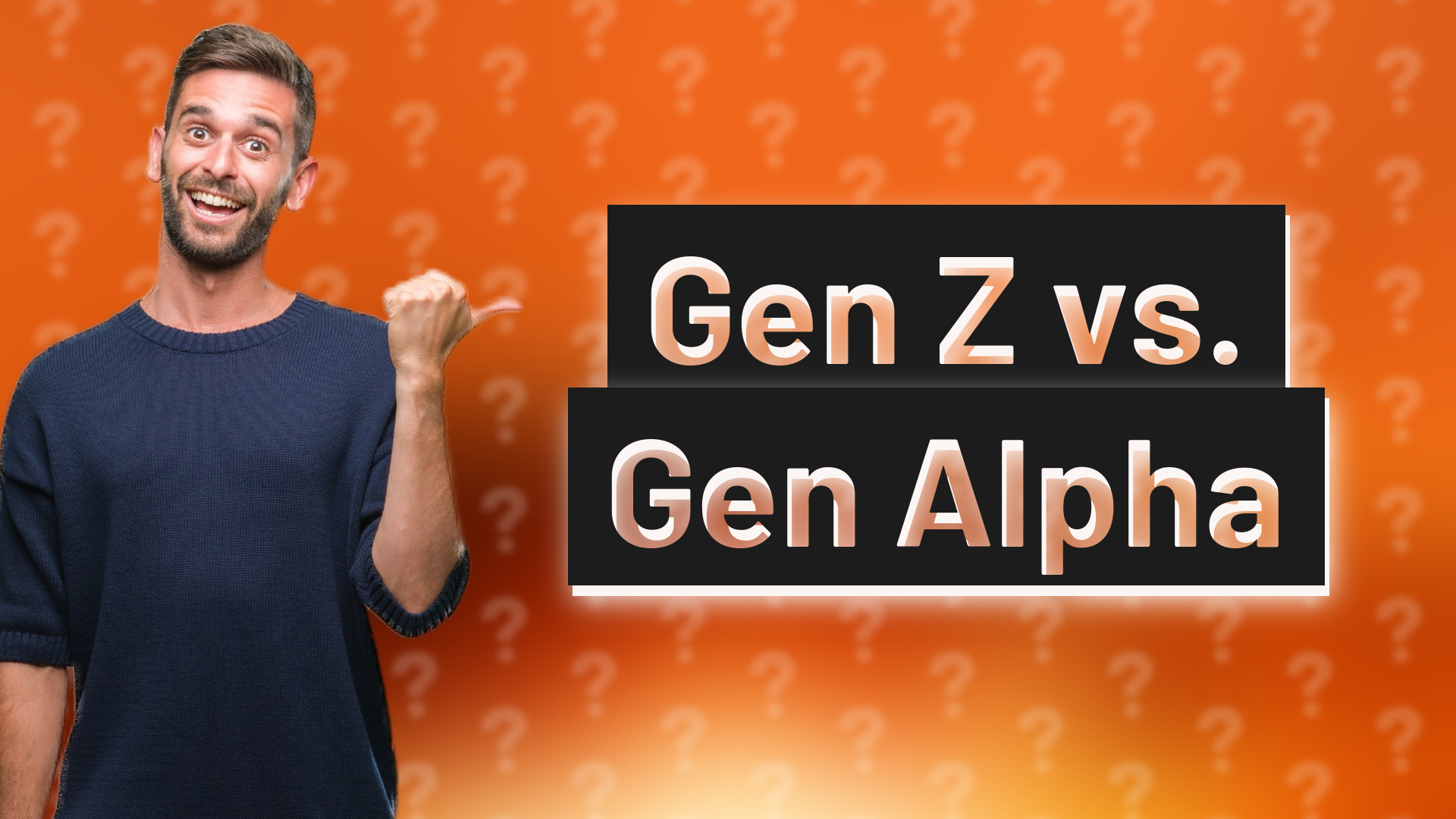 Gen Z vs. Gen Alpha