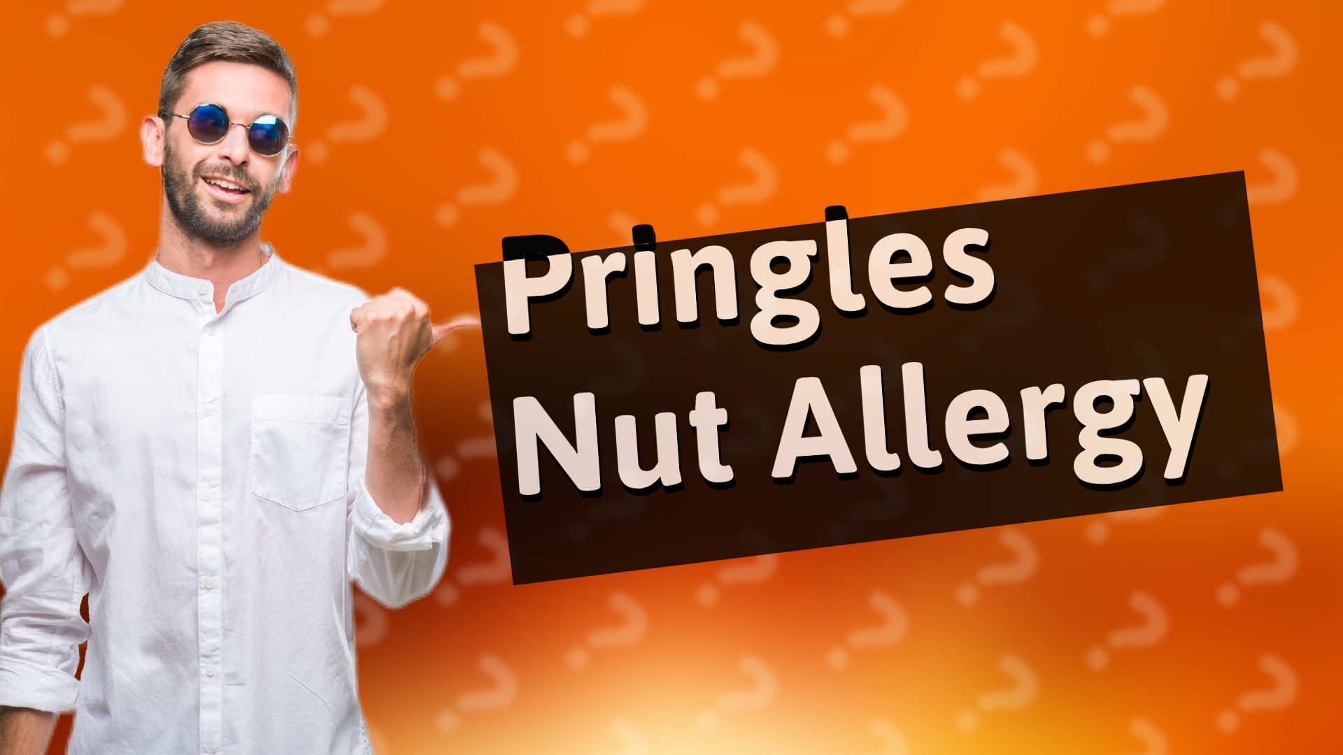 Pringles Nut Allergy