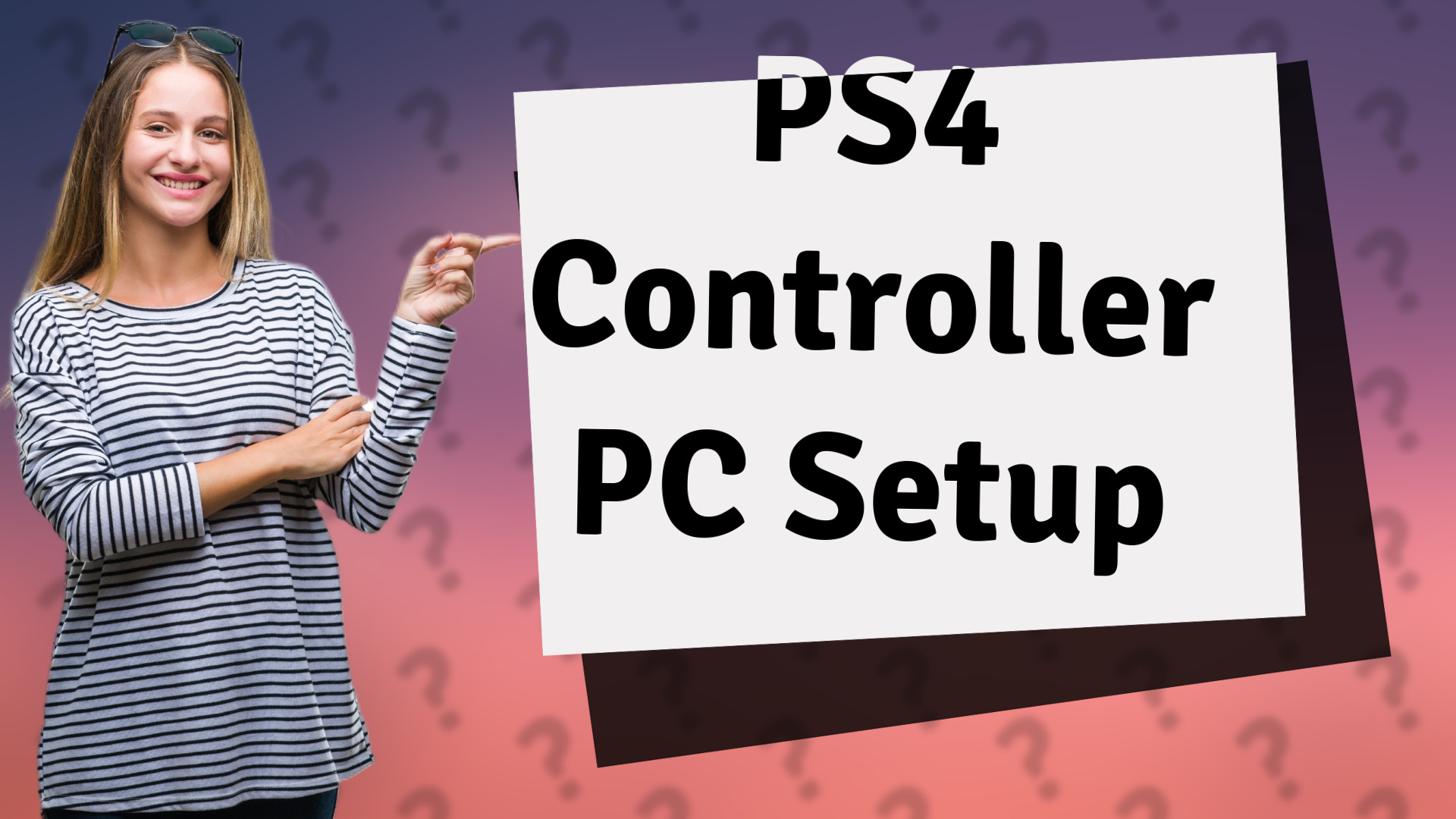 PS4 Controller PC Setup