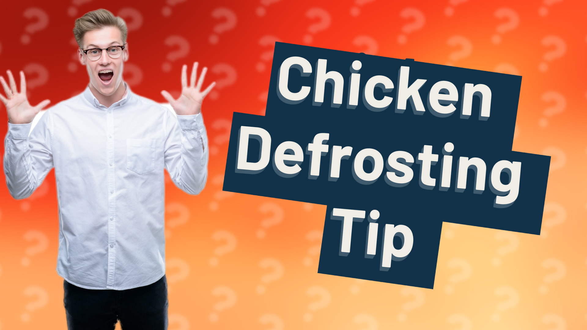 Chicken Defrosting Tip