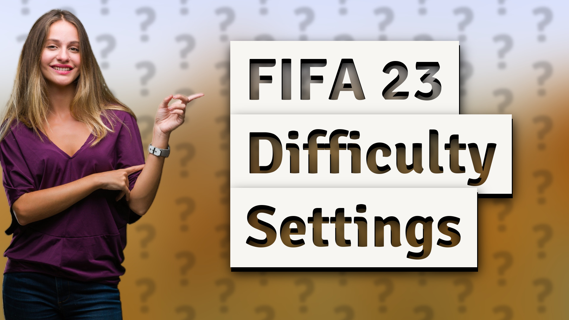 FIFA 23 Difficulty Settings