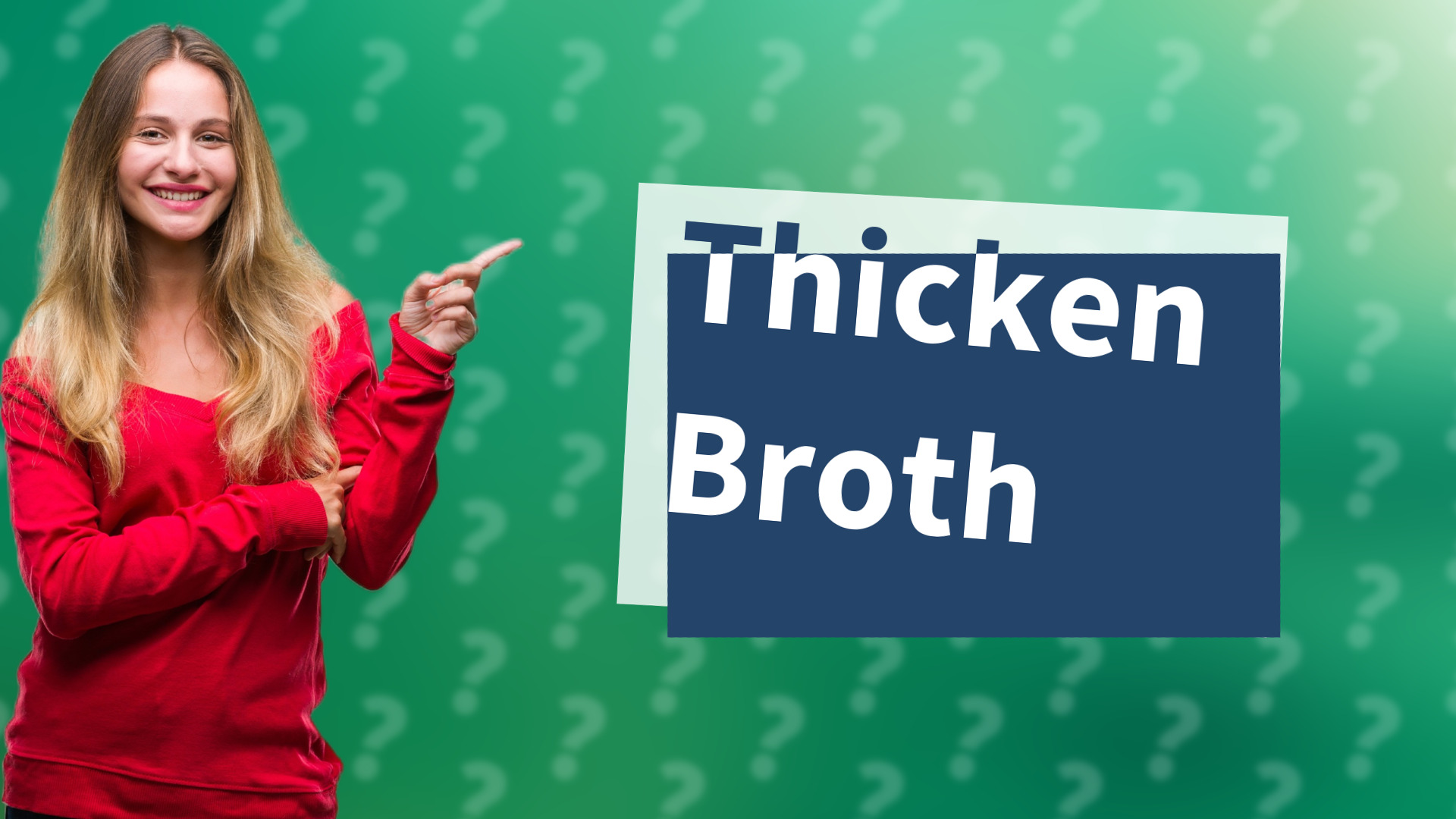 Thicken Broth