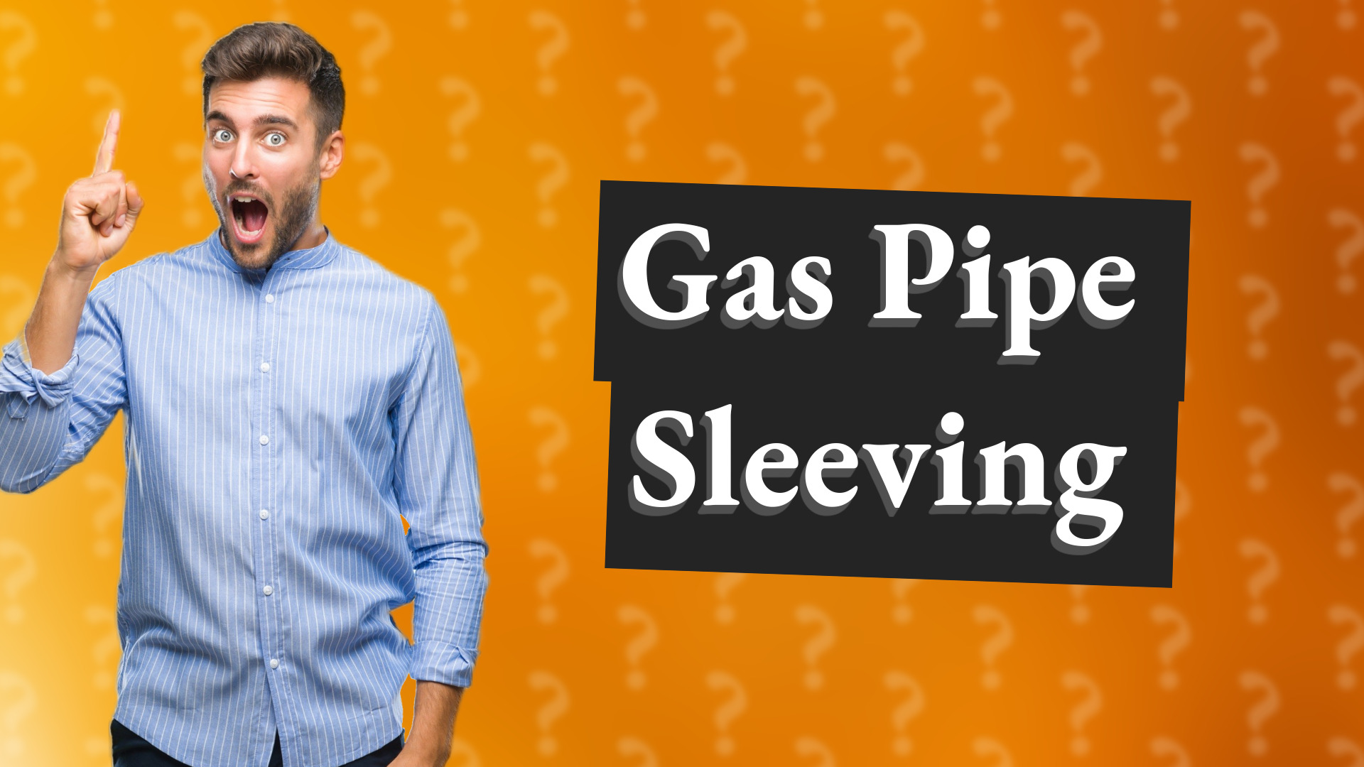 Gas Pipe Sleeving