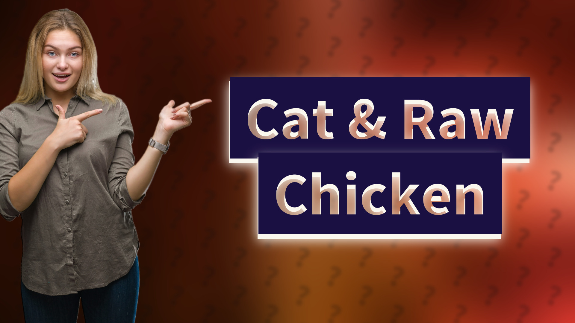 Cat & Raw Chicken