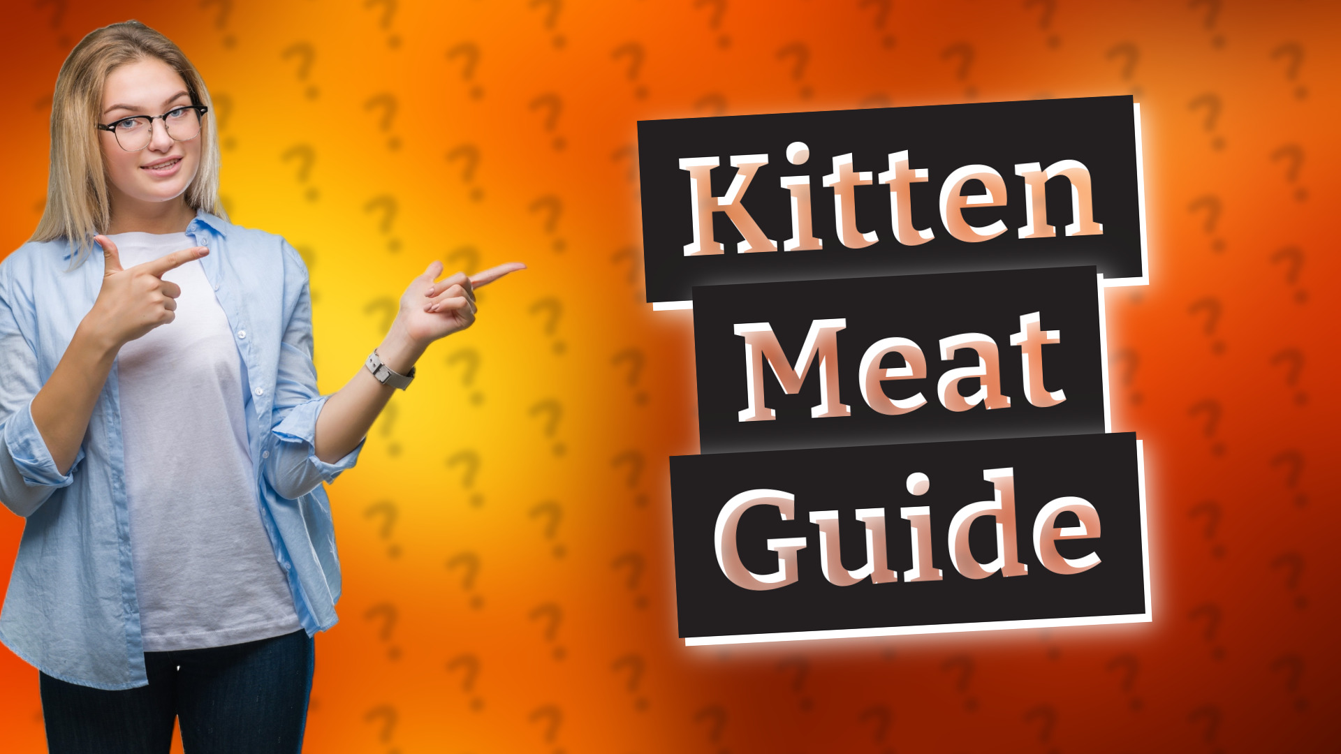 Kitten Meat Guide