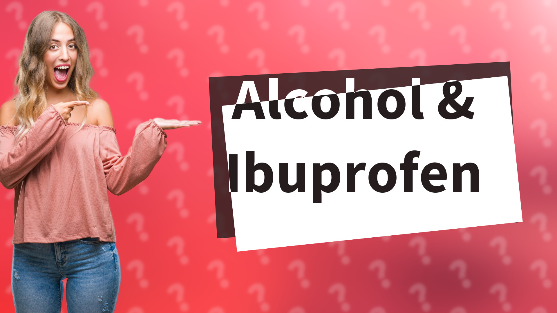 Alcohol & Ibuprofen