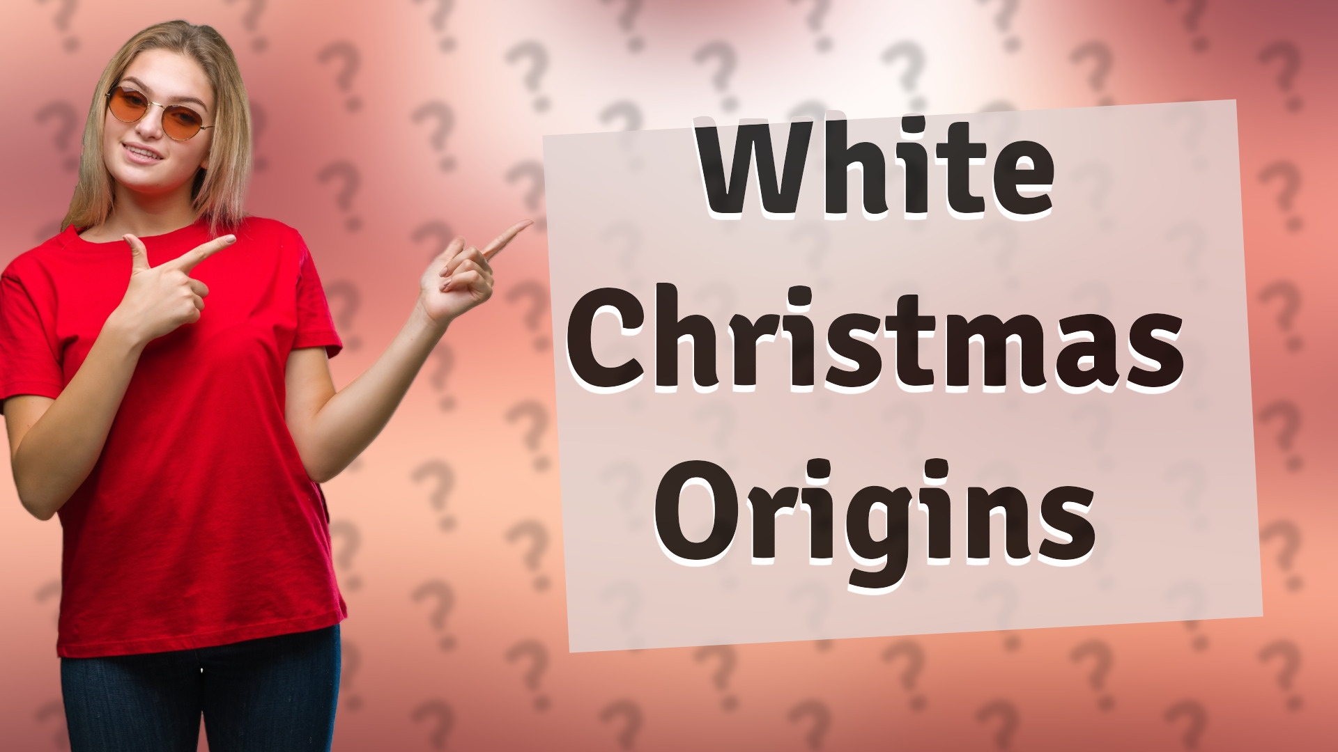 White Christmas Origins
