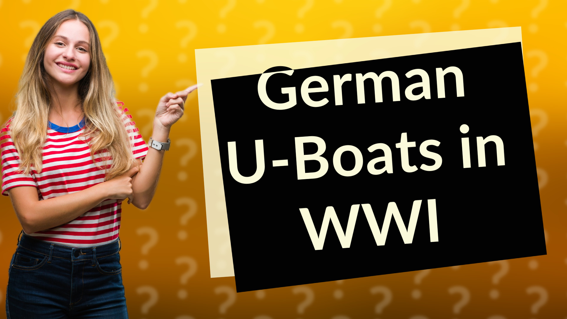 German U-Boats in WWI