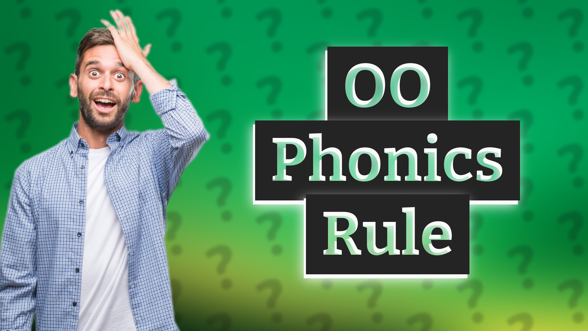 OO Phonics Rule