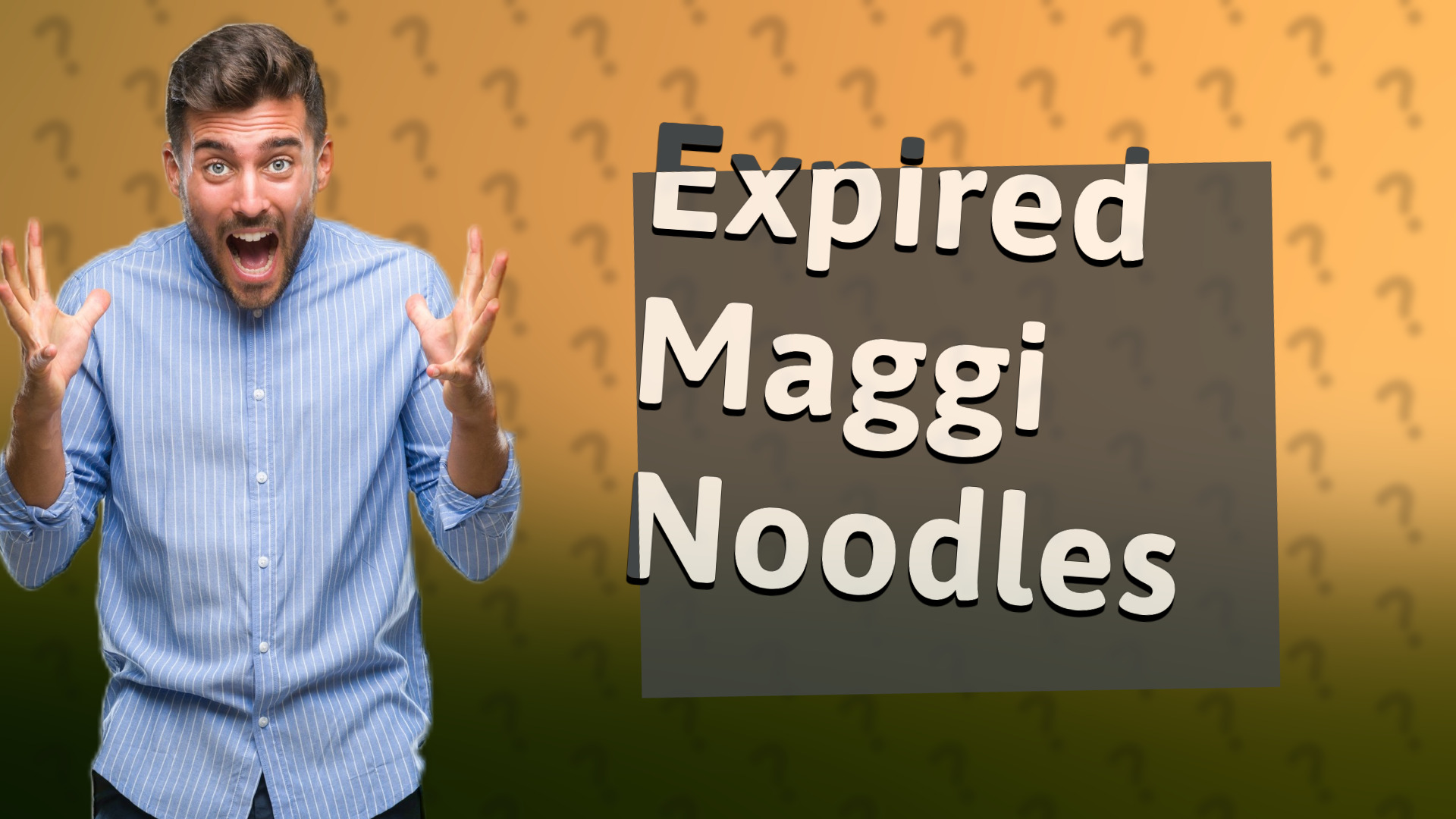 Expired Maggi Noodles
