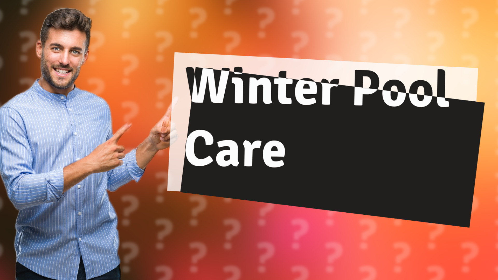 Winter Pool Care
