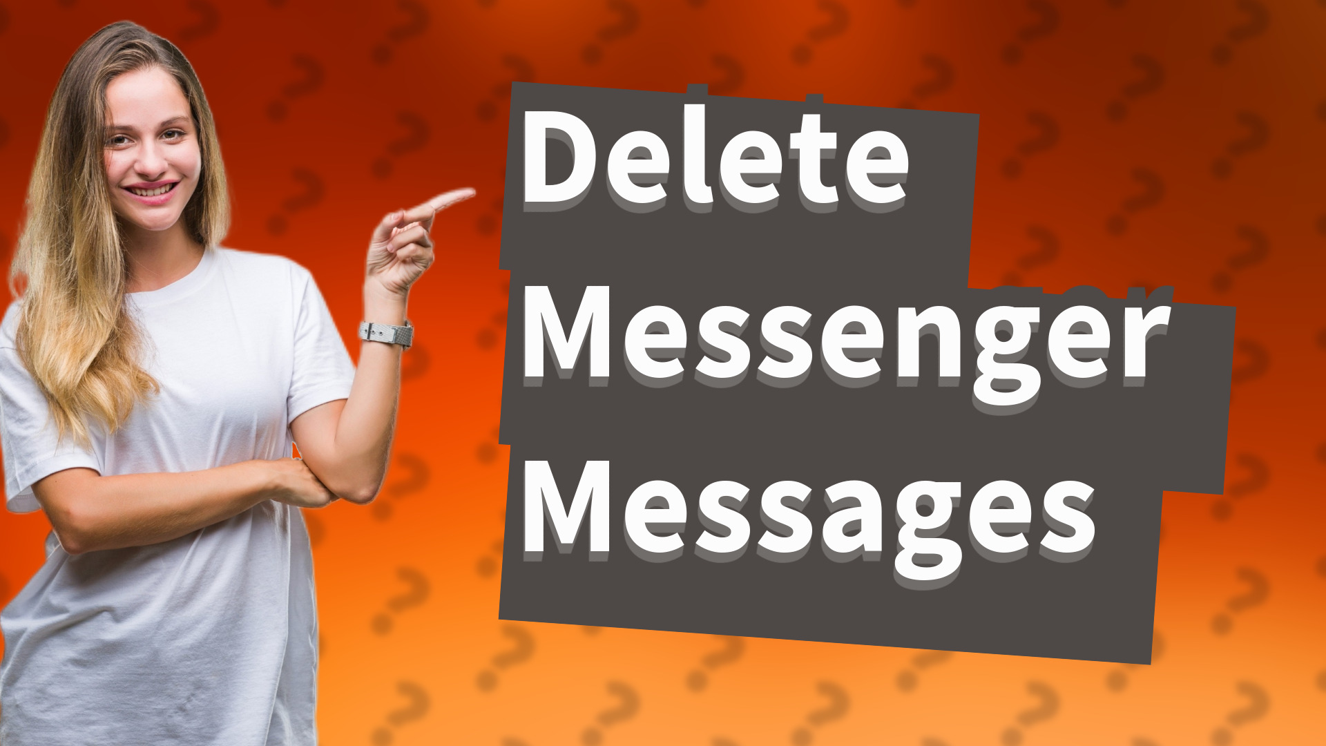 Delete Messenger Messages