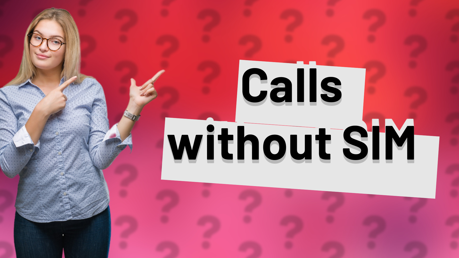 Calls without SIM