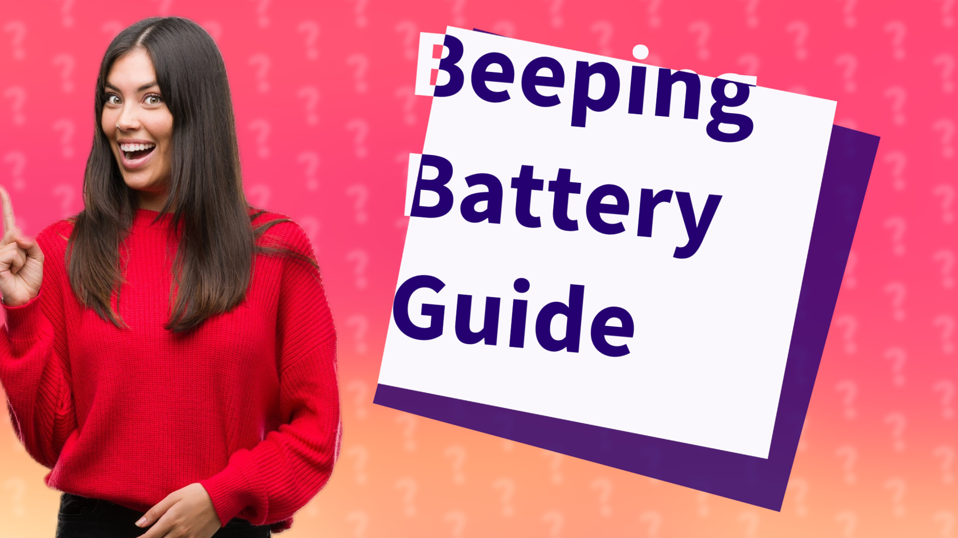 Beeping Battery Guide