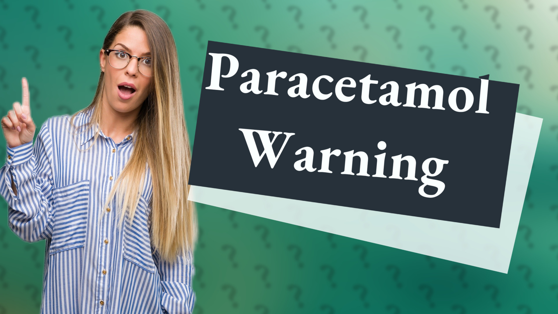 Paracetamol Warning