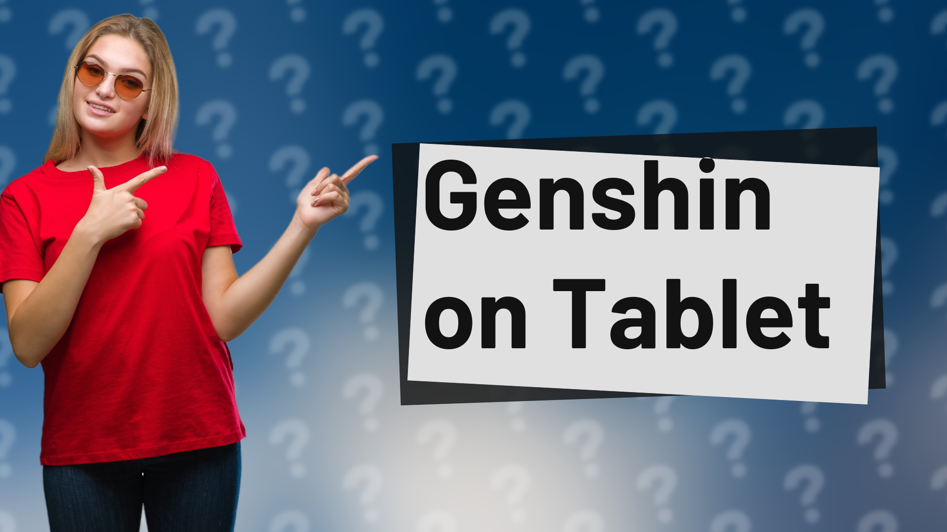 Genshin on Tablet