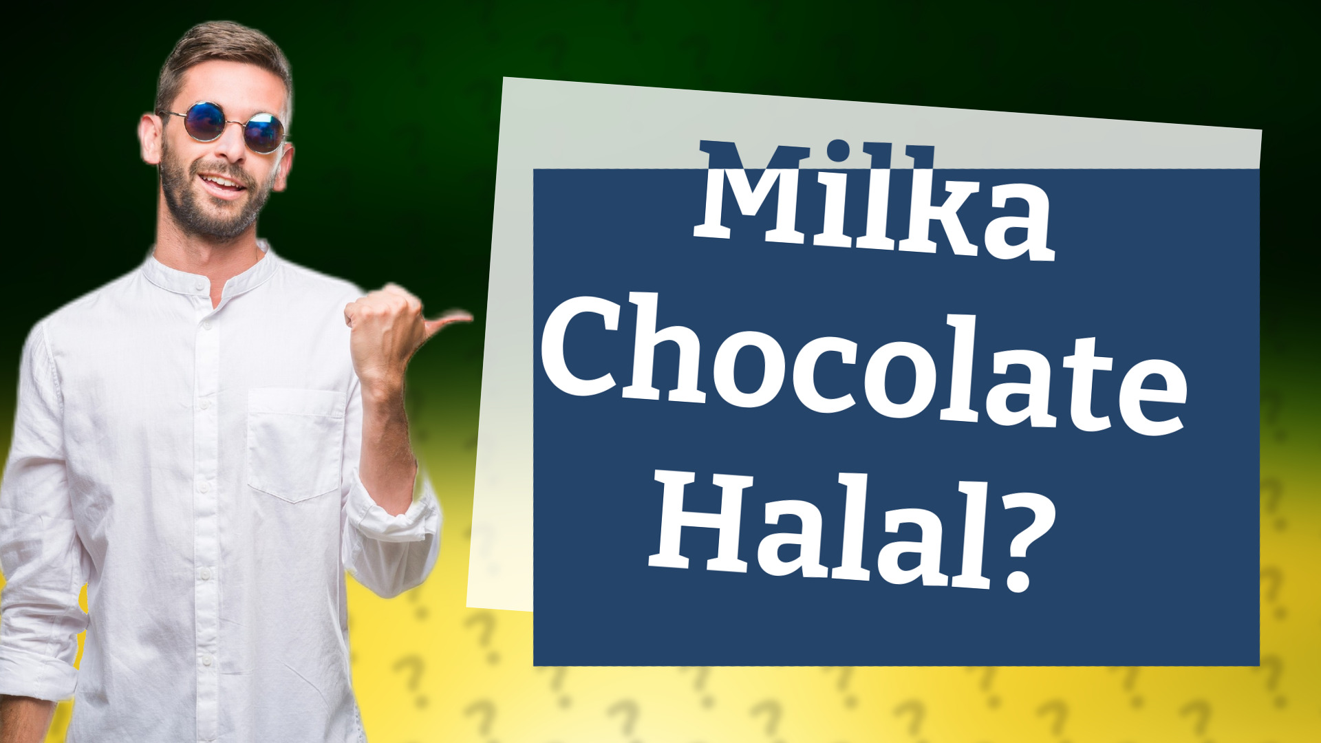 Milka Chocolate Halal?