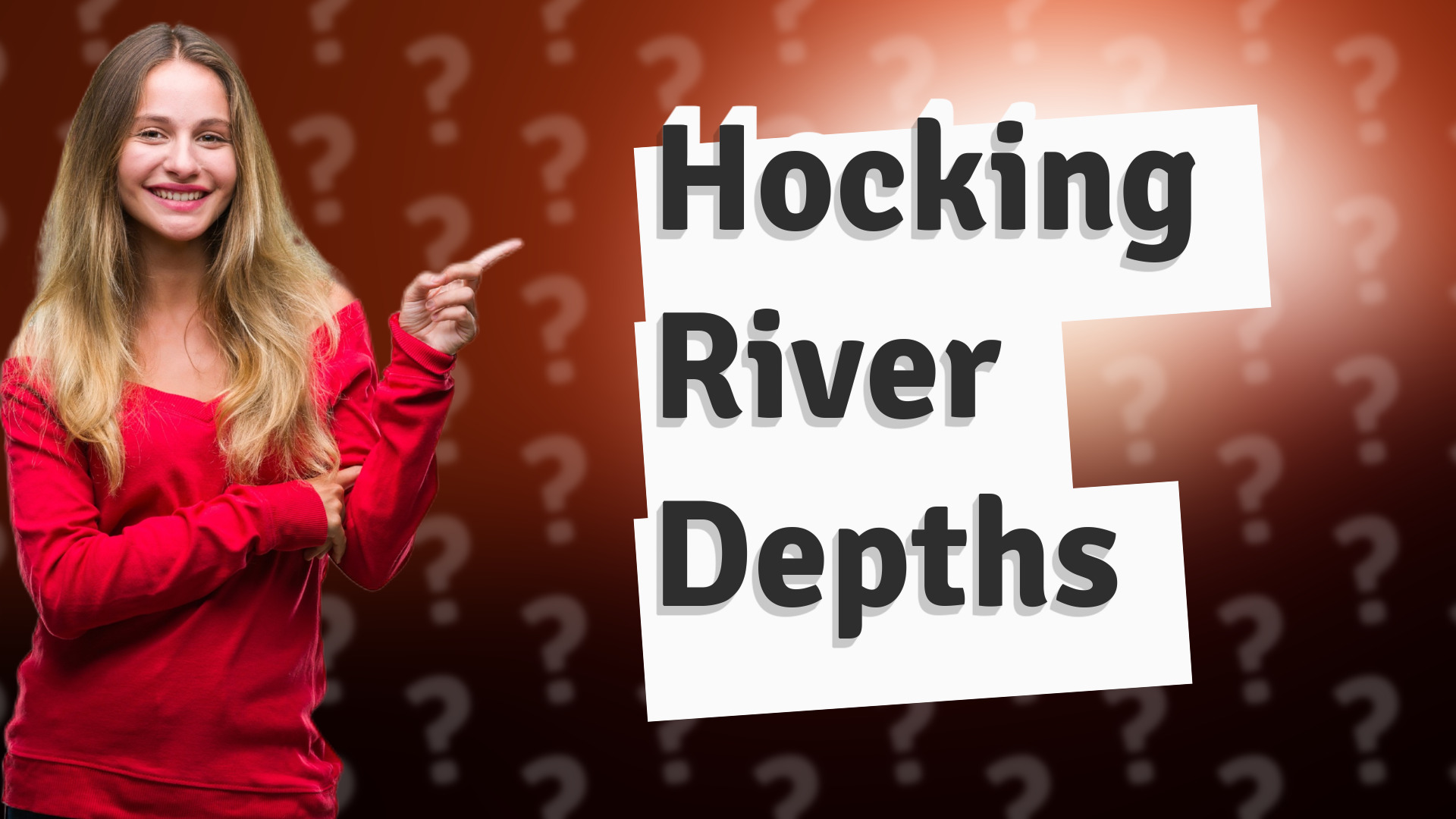 Hocking River Depths