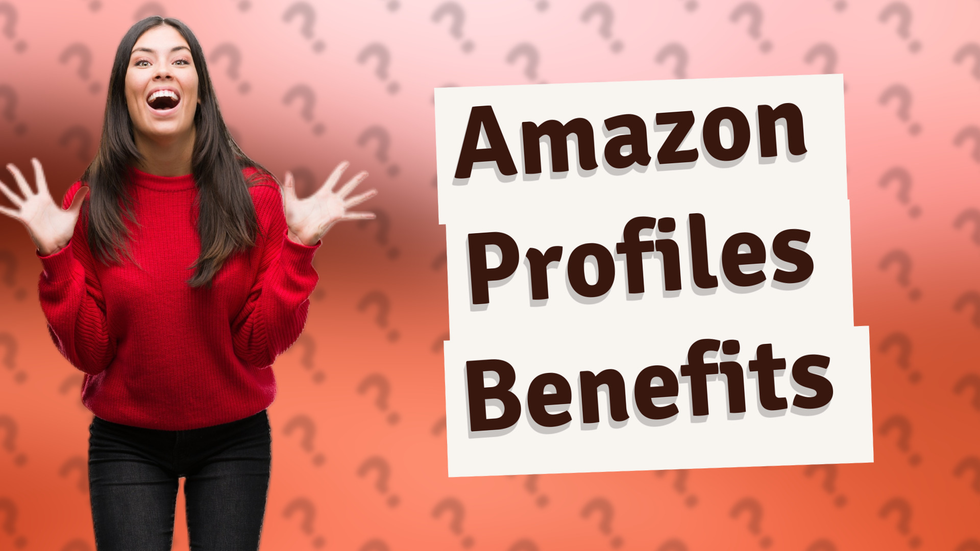 Amazon Profiles Benefits