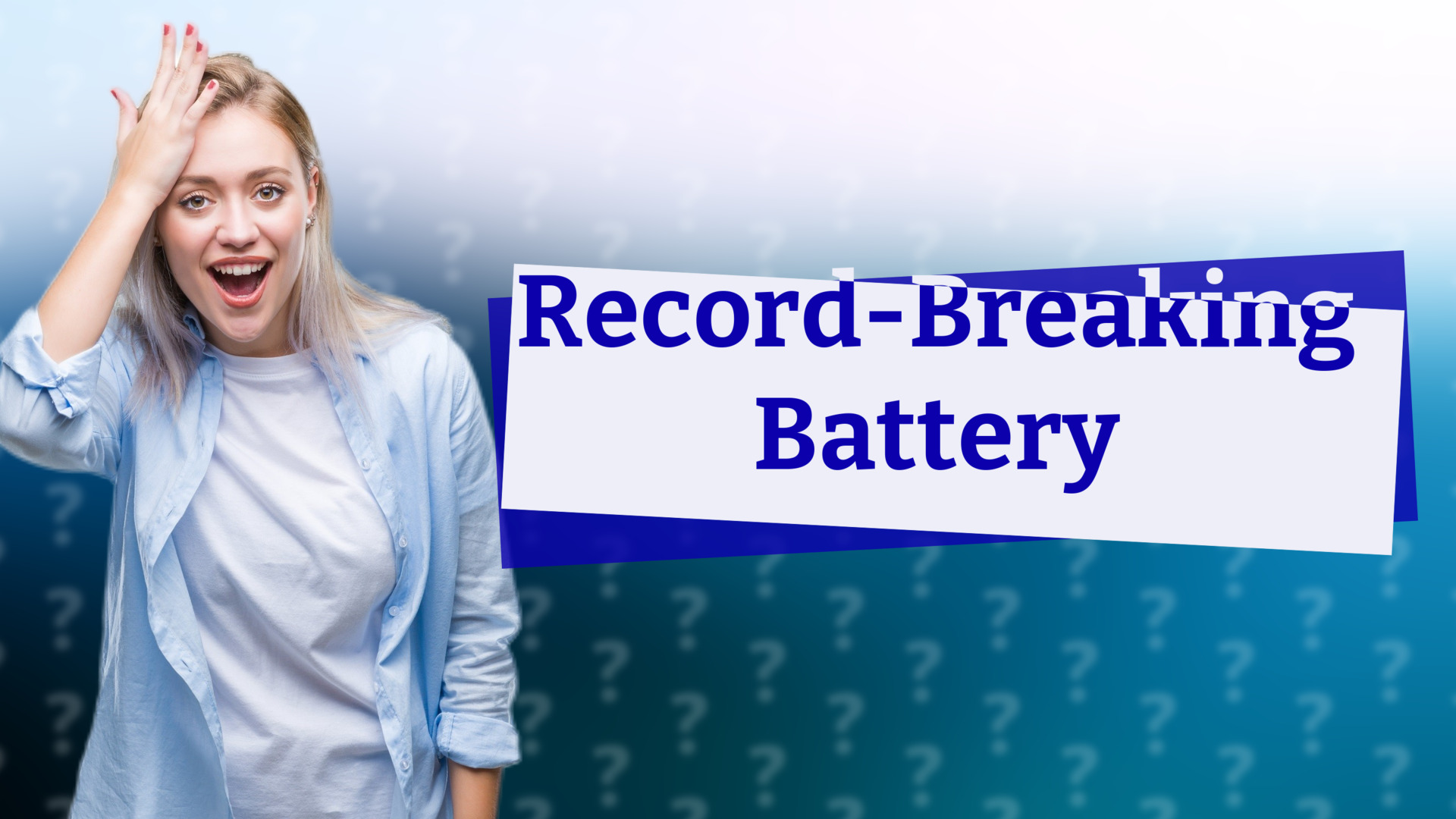Record-Breaking Battery