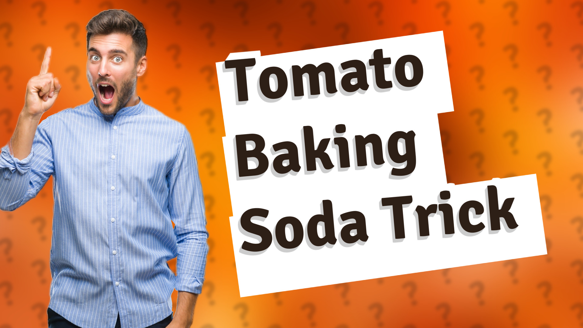 Tomato Baking Soda Trick